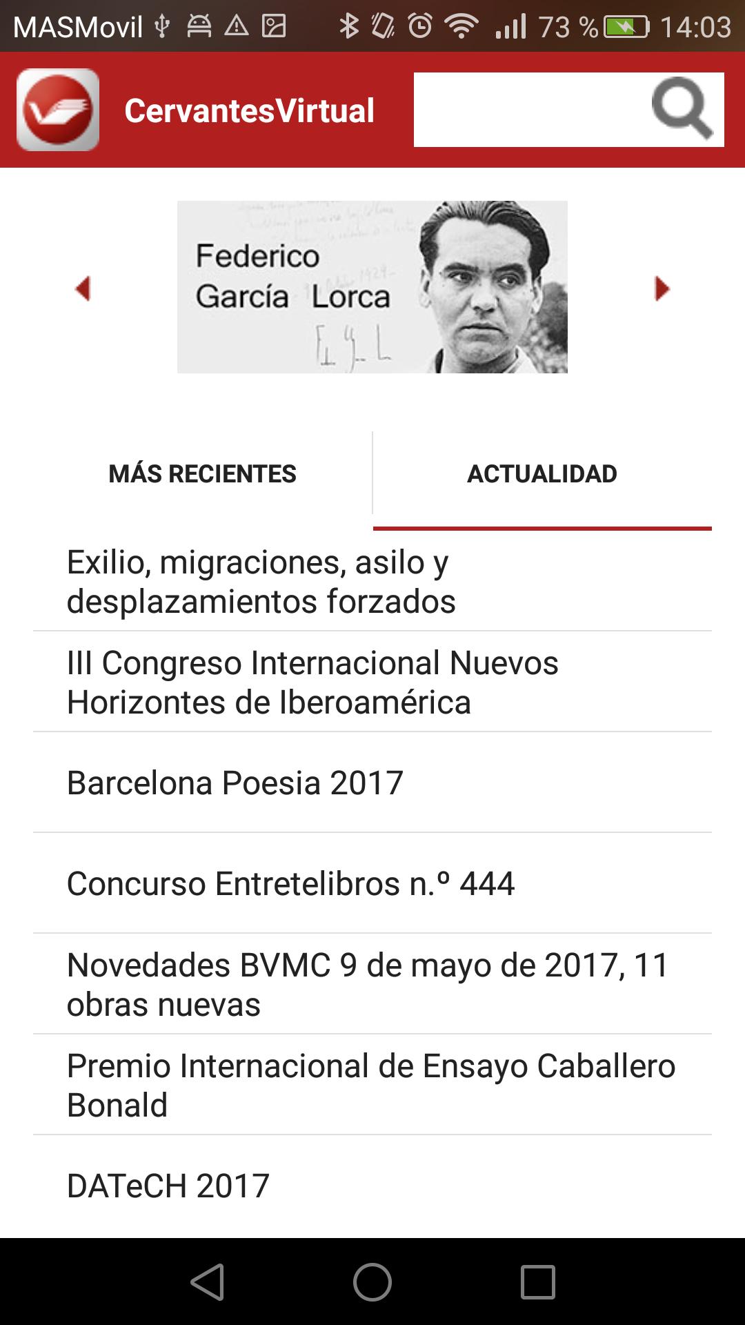 Biblioteca Virtual Cervantes