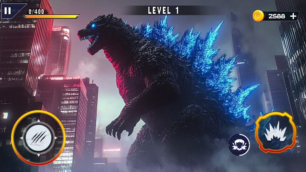 Monster Dinosaur Rampage Game