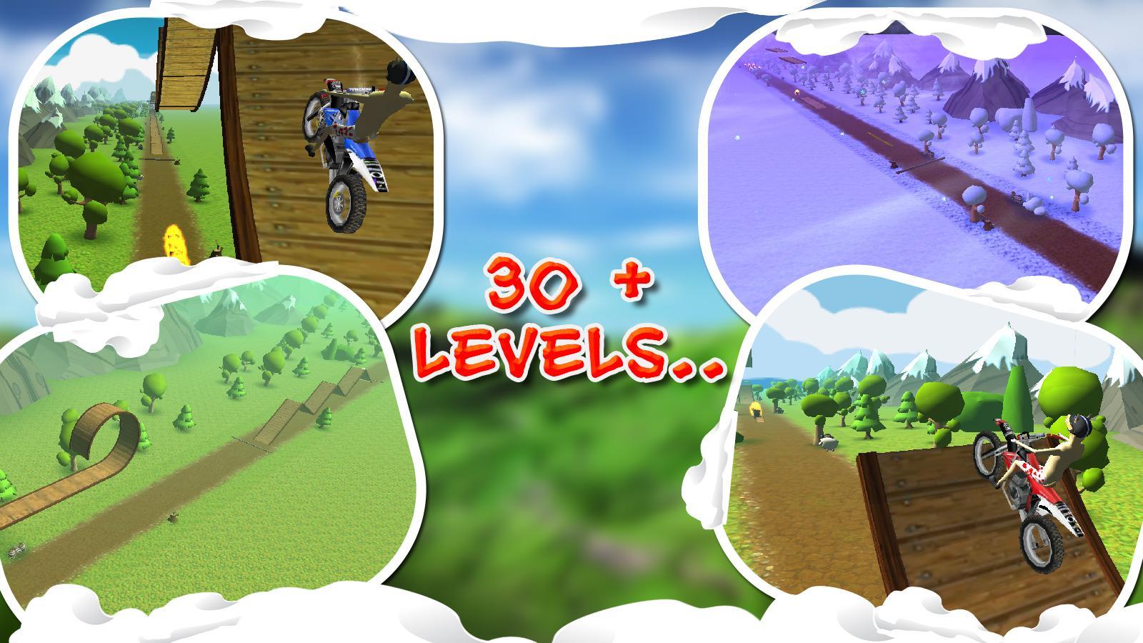 Dirt Bike Llama Stunt Rider 3D