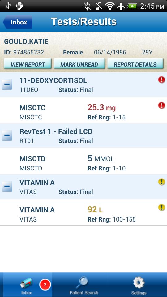 LabWorks Physician Portal