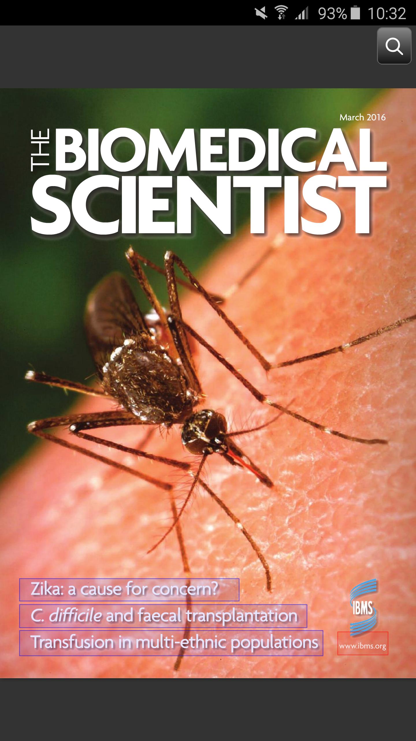 The Biomedical Scientist