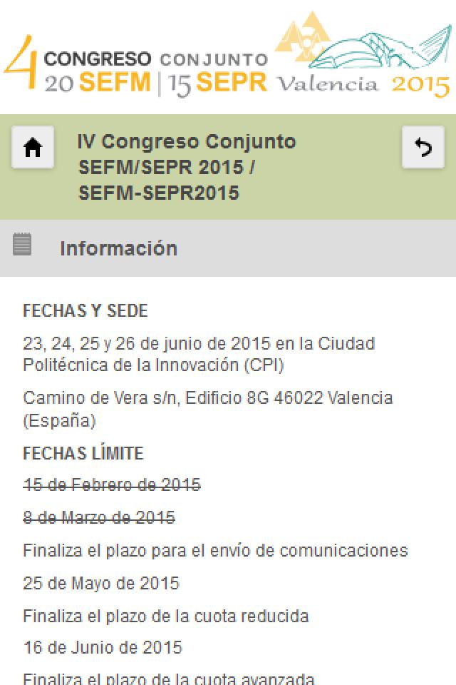 SEFM/SEPR 2015