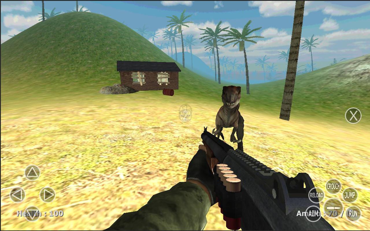 Chased By Dinosaurs FPS