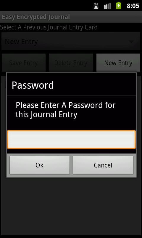 Easy Encrypted Journal