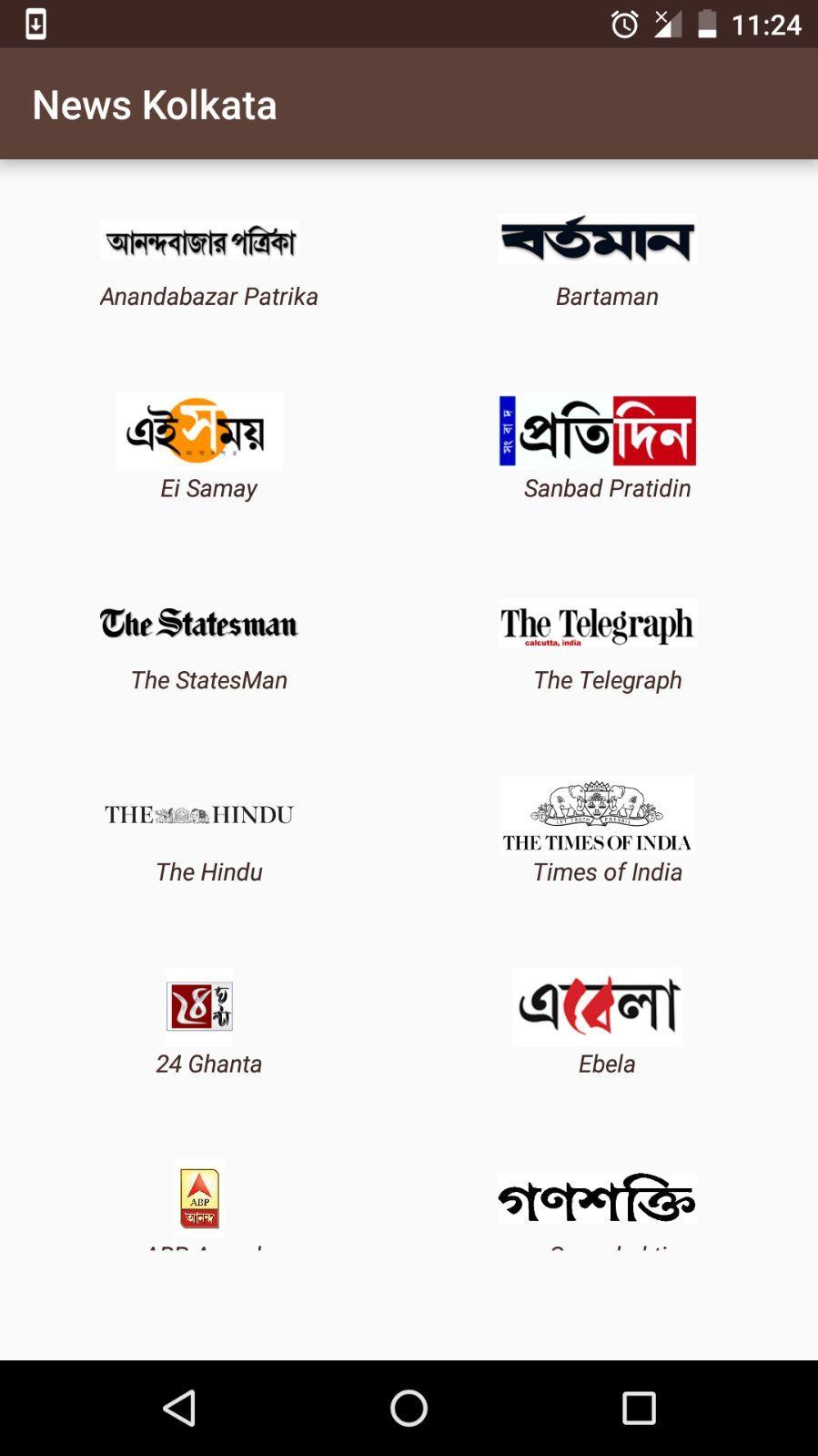 Kolkata News : All Bengal Newspapers