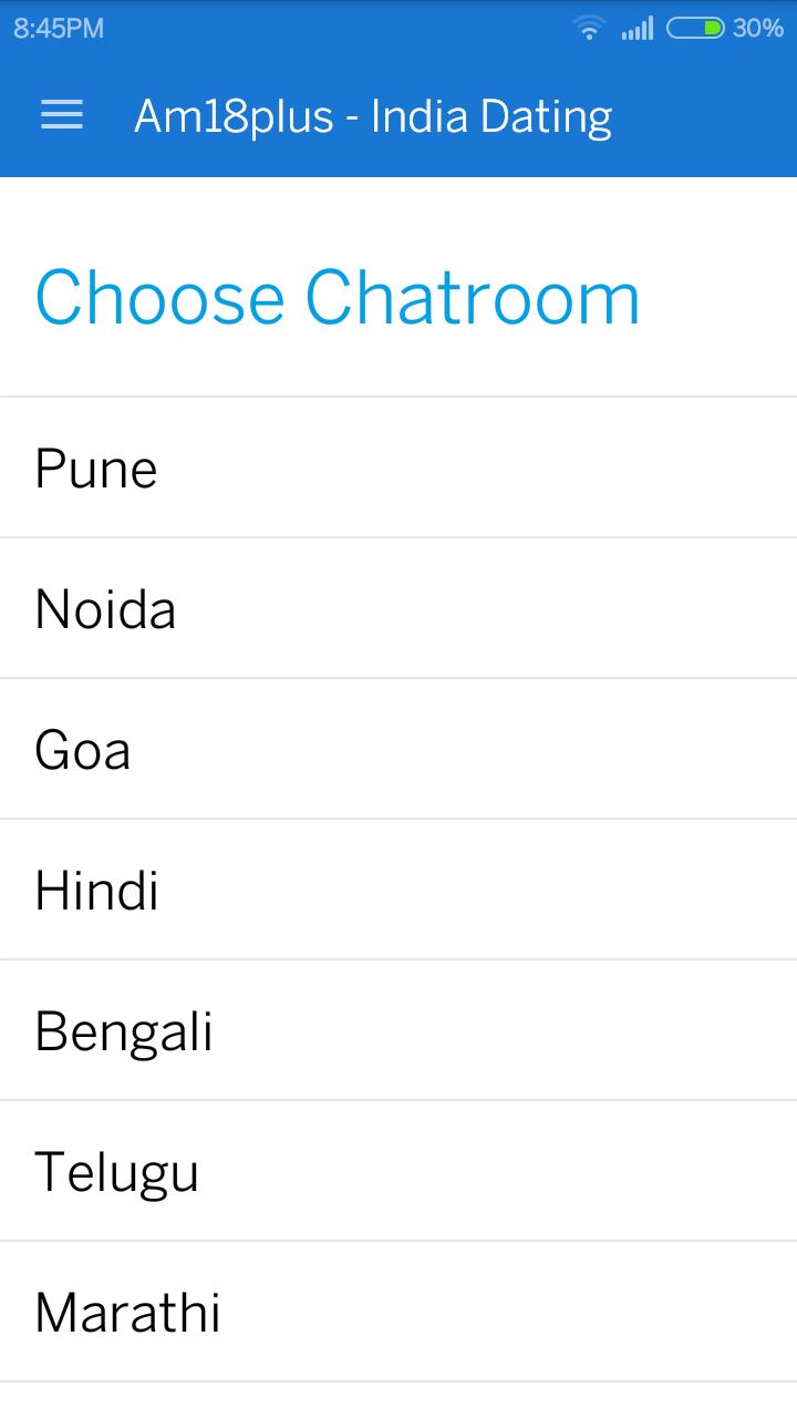 am18plus Dating Chat India