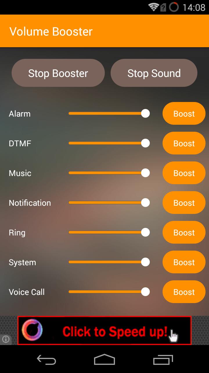 Increase Volume and Sound