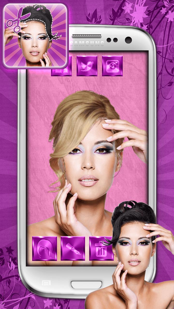 Hairstyle Try on Photos Editor