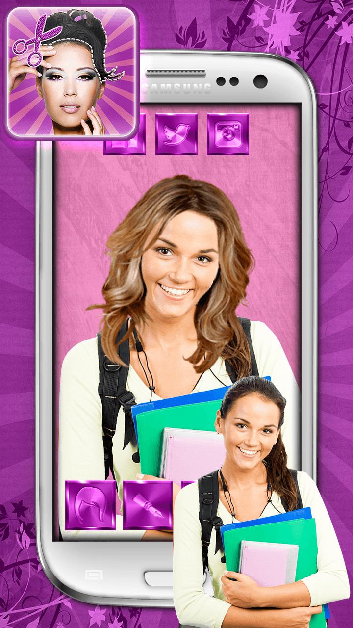 Hairstyle Try on Photos Editor