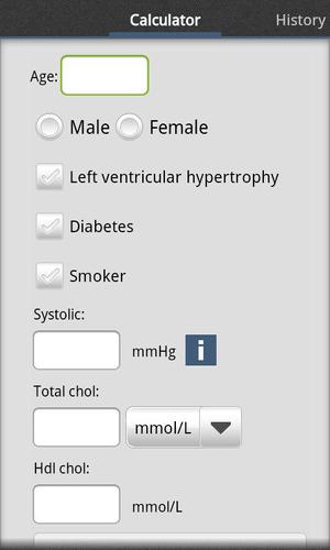 Cardiac risk calculator