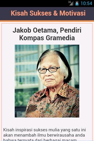 Kisah Sukses & Inspiratif