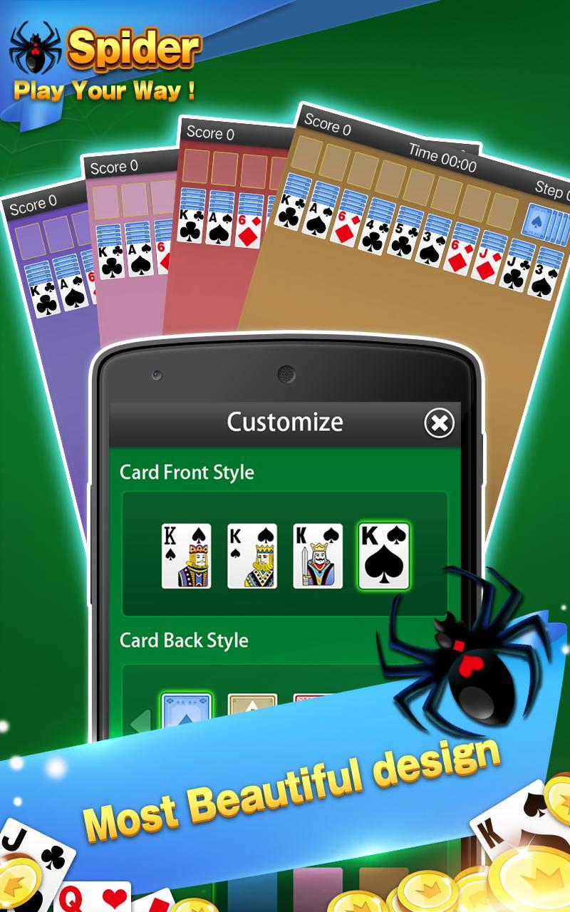 Solitaire - Spider Card Game