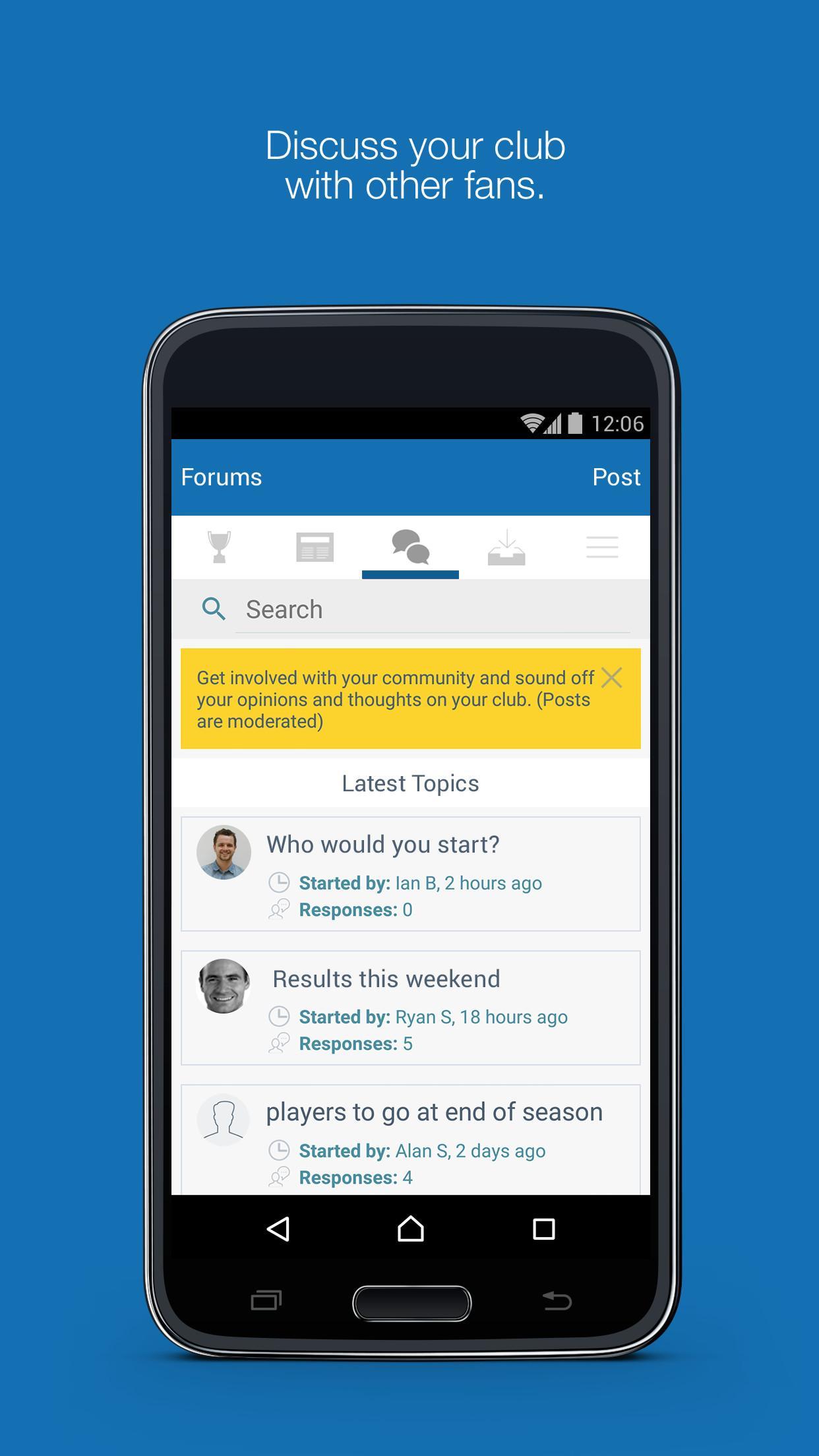 Fan App for Rangers FC