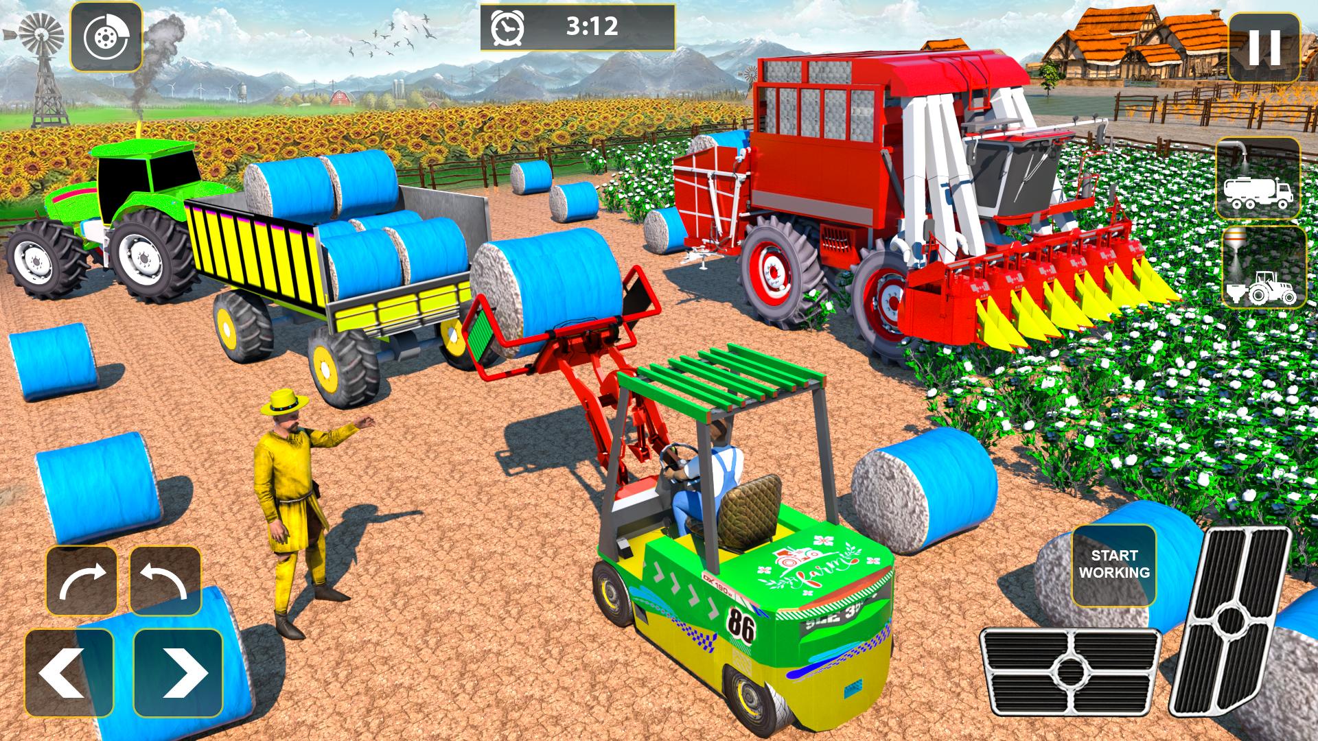 Tractor Farming Driving Sim