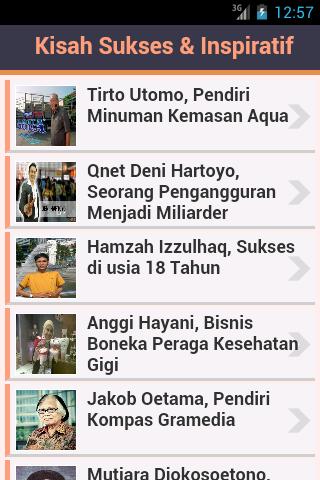 Kisah Sukses & Inspiratif