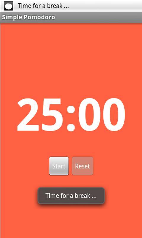 Simple Pomodoro