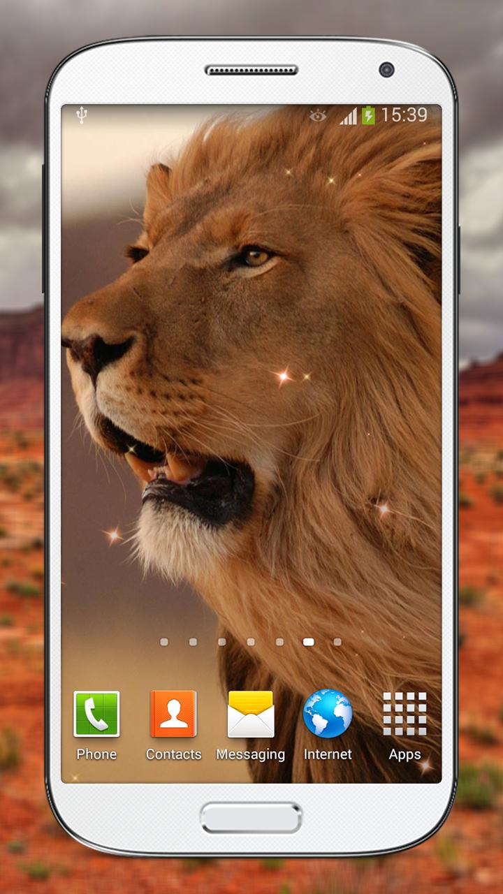 Wild Lion Live Wallpaper HD