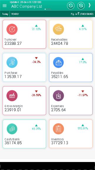 Tally Business Dashboard