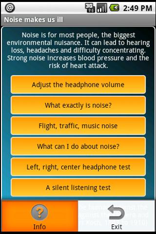 Noise makes us ill