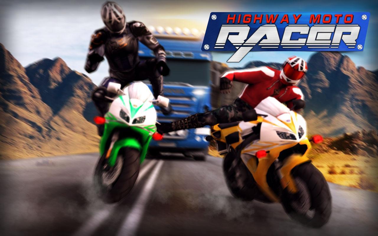 Highway Moto Racer Fight 3D