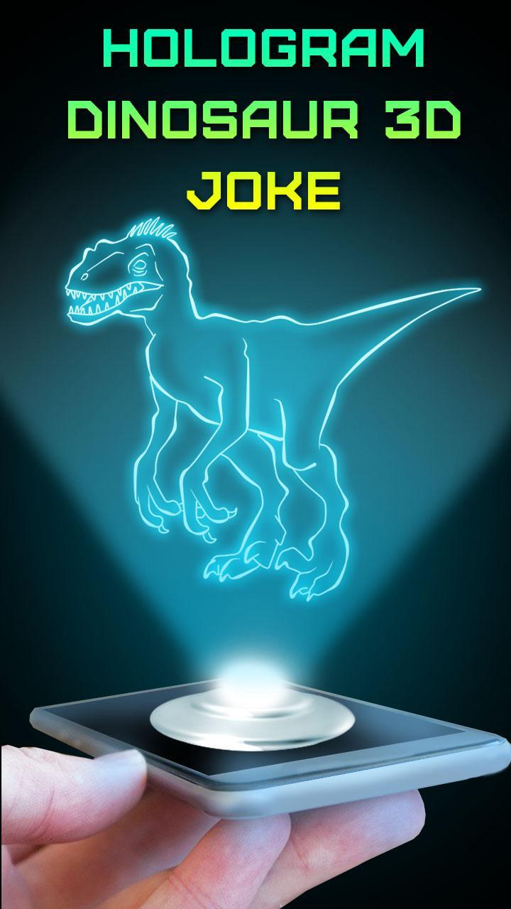 Hologram Dinosaur 3D Joke