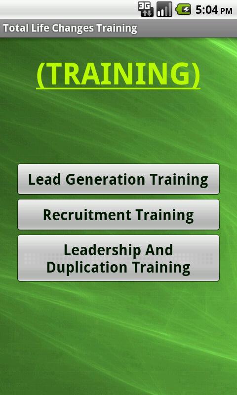 in Total Life Changes Biz