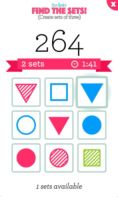 Find The Sets - Brain Game