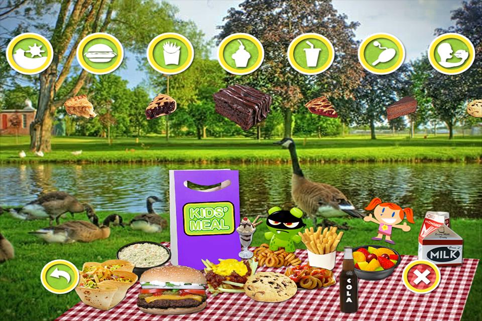 School Meal Maker  Lunch Food & Candy Cooking Game