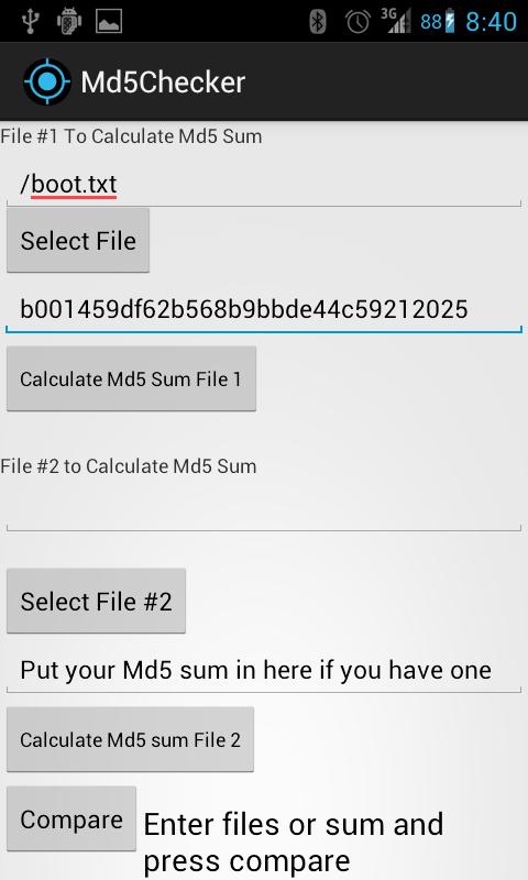 Md5 File Sum Checker - FREE