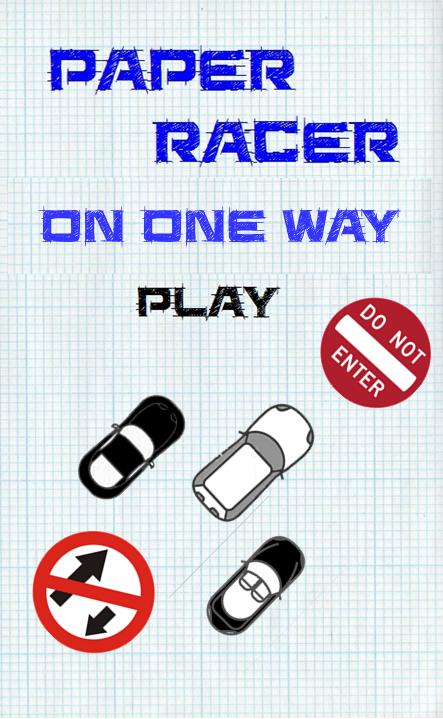 Paper Racer On One Way