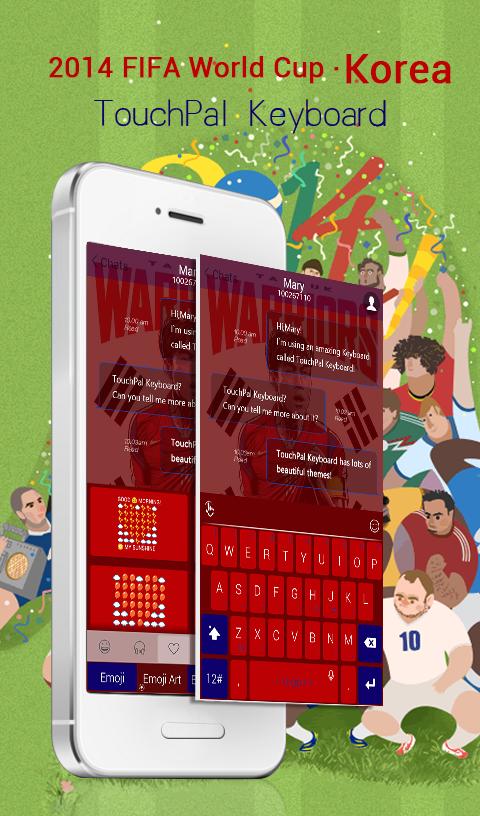 TouchPal Korea_FIFA Theme