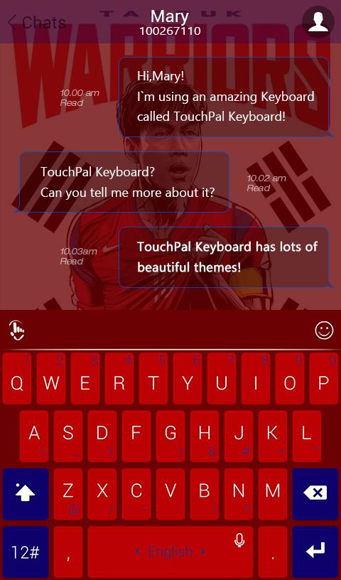 TouchPal Korea_FIFA Theme