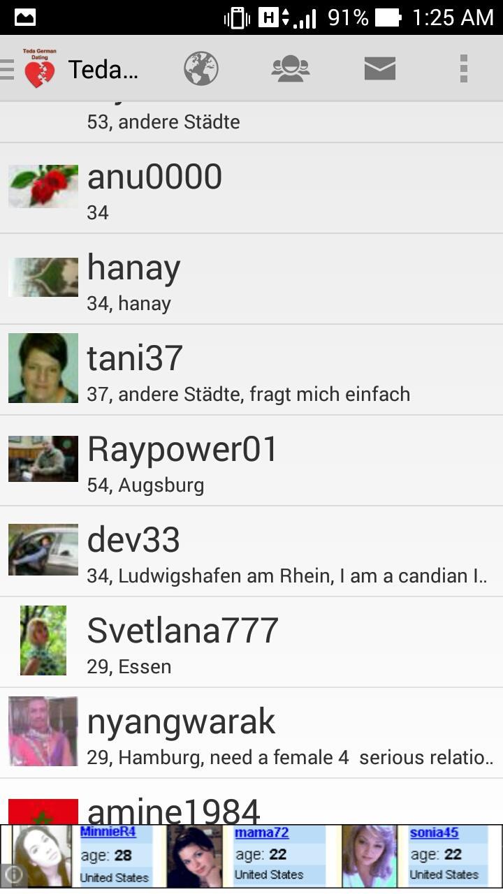 Teda German Dating & Love App