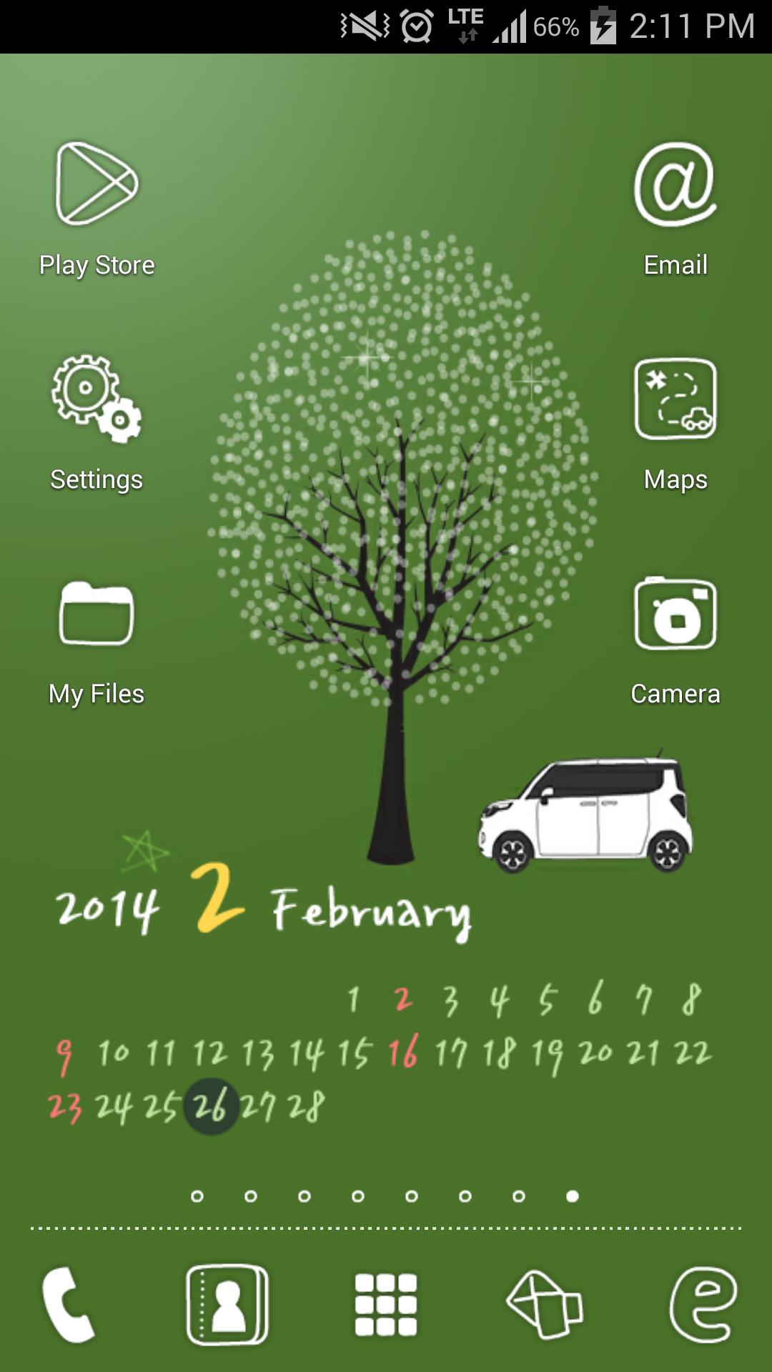 Ray Calendar - KIA Launcher