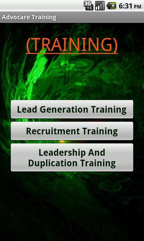 Advocare Business Training