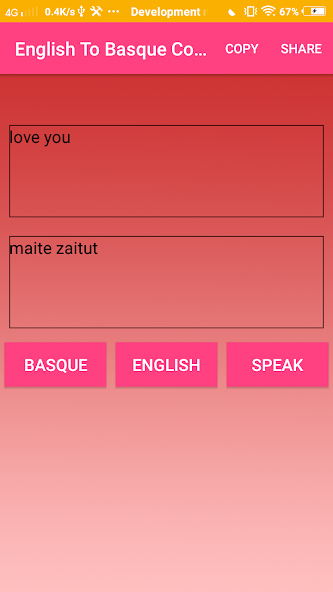 English To Basque Converter
