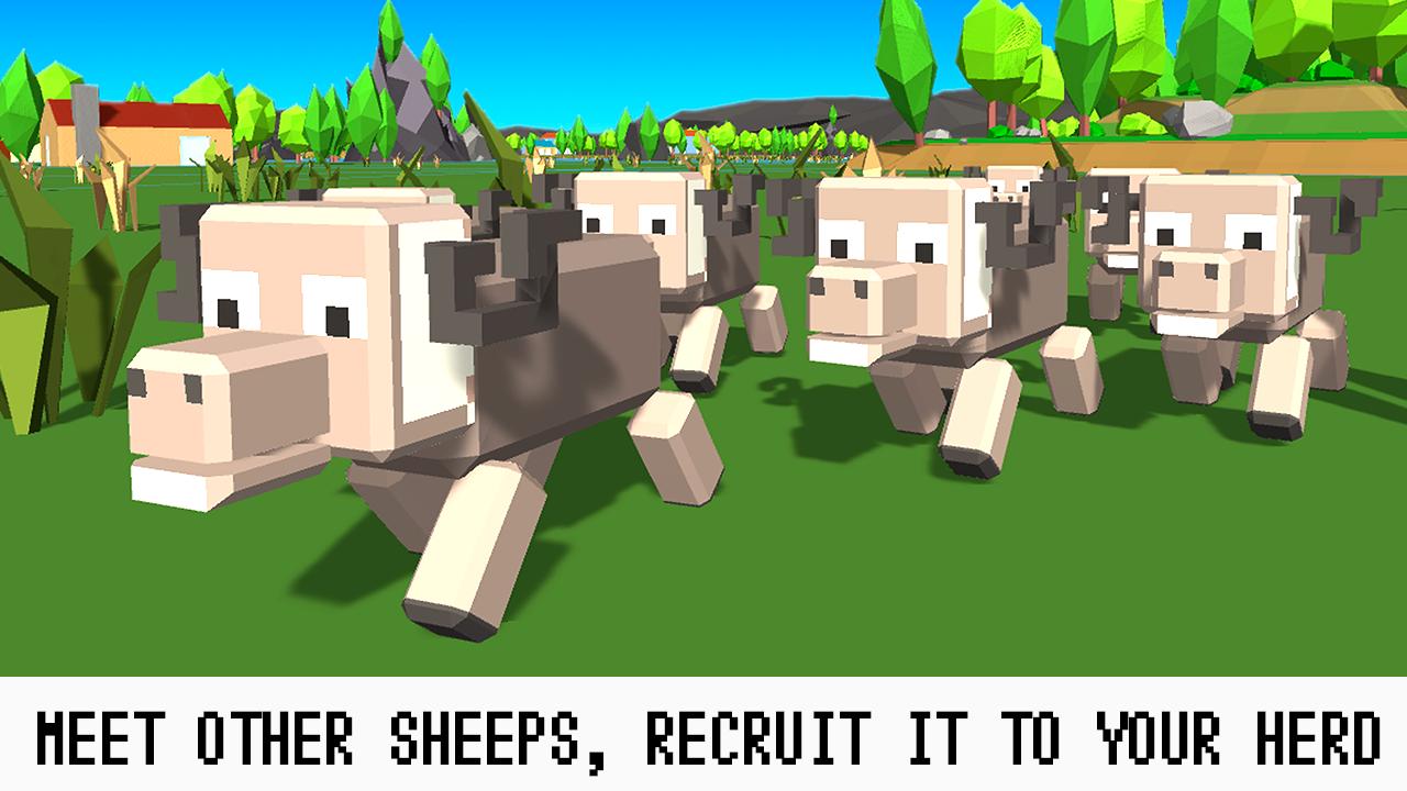 Pixel Sheep Survival Simulator