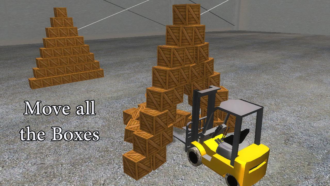 3D Forklift Parking Driving