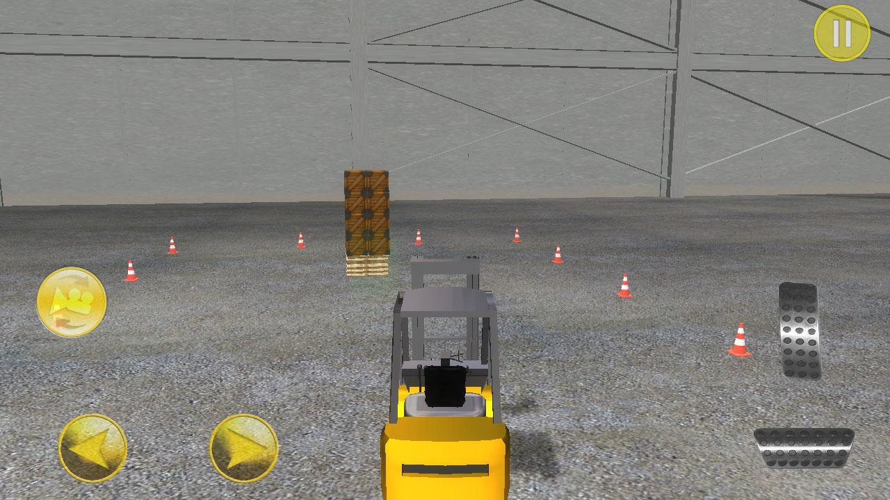3D Forklift Parking Driving