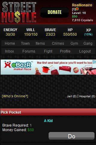 Street Hustle Free MMORPG