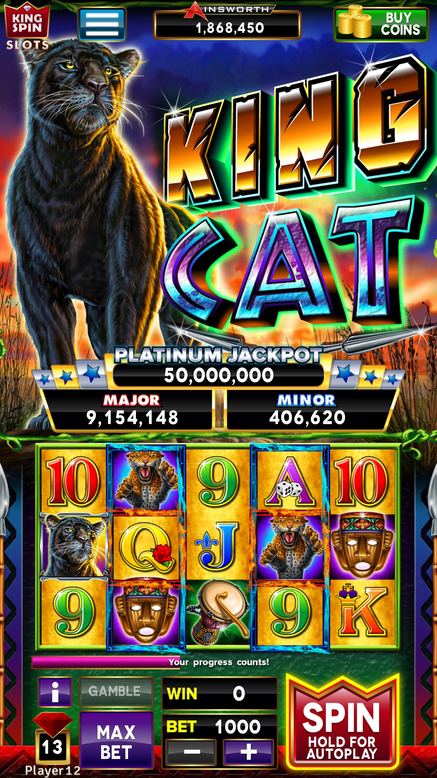 Ainsworth King Spin Slots