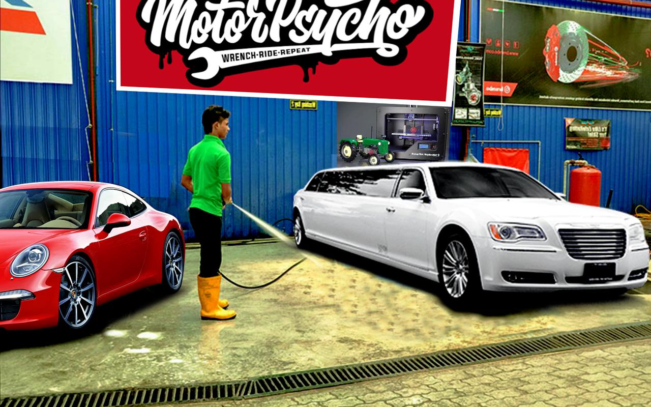 Modern Limo Car Wash Games