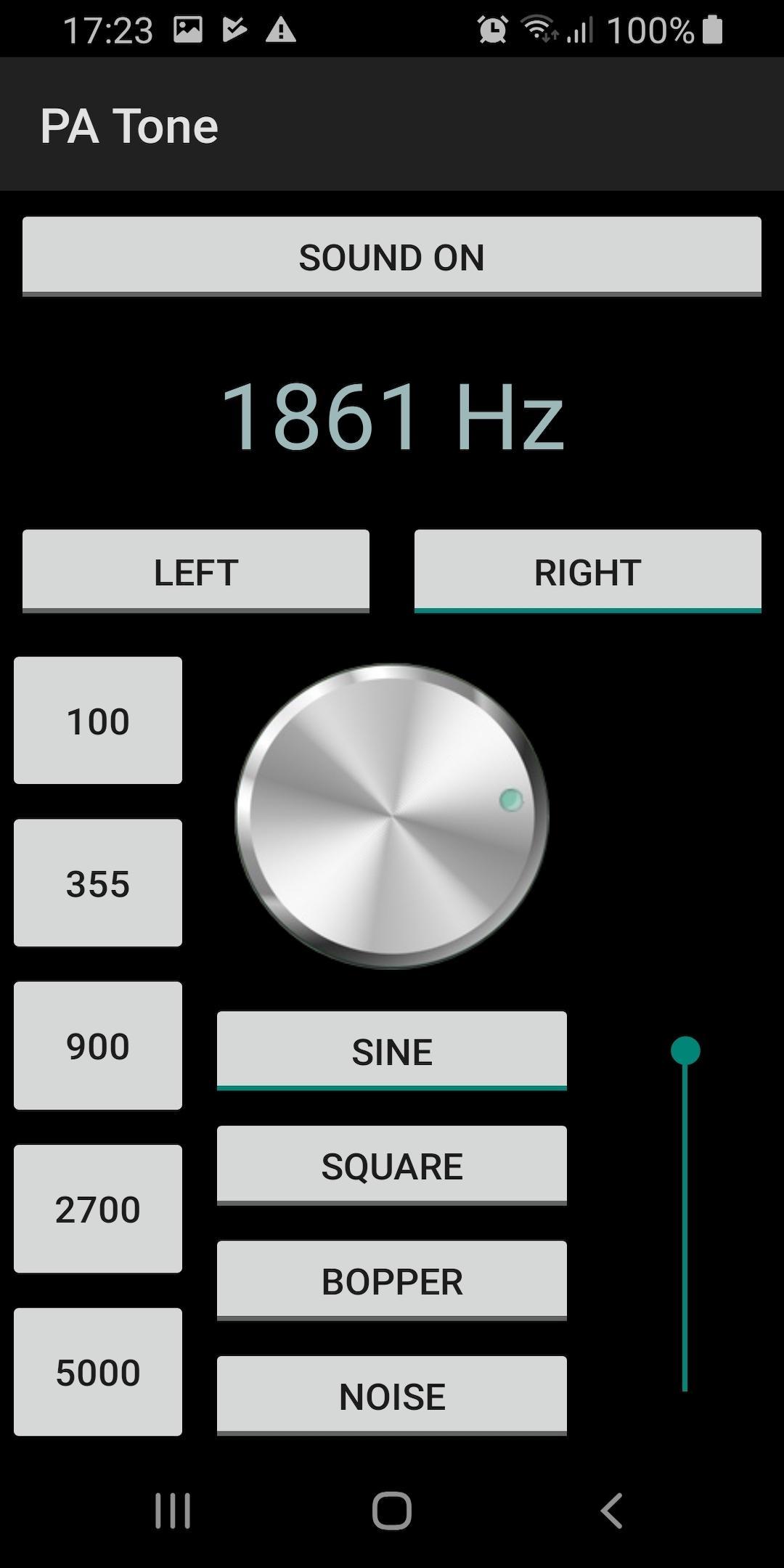 Pro Audio Tone Generator