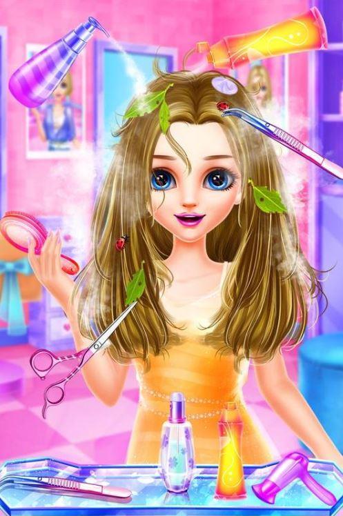 Fashion Hair Saloon - Princess Makeup Salon Games