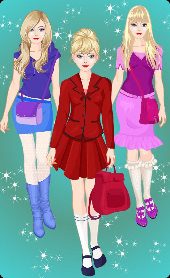 Princess High School Dress up