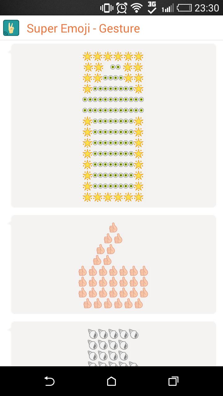 Gesture Emoticon - Super Emoji