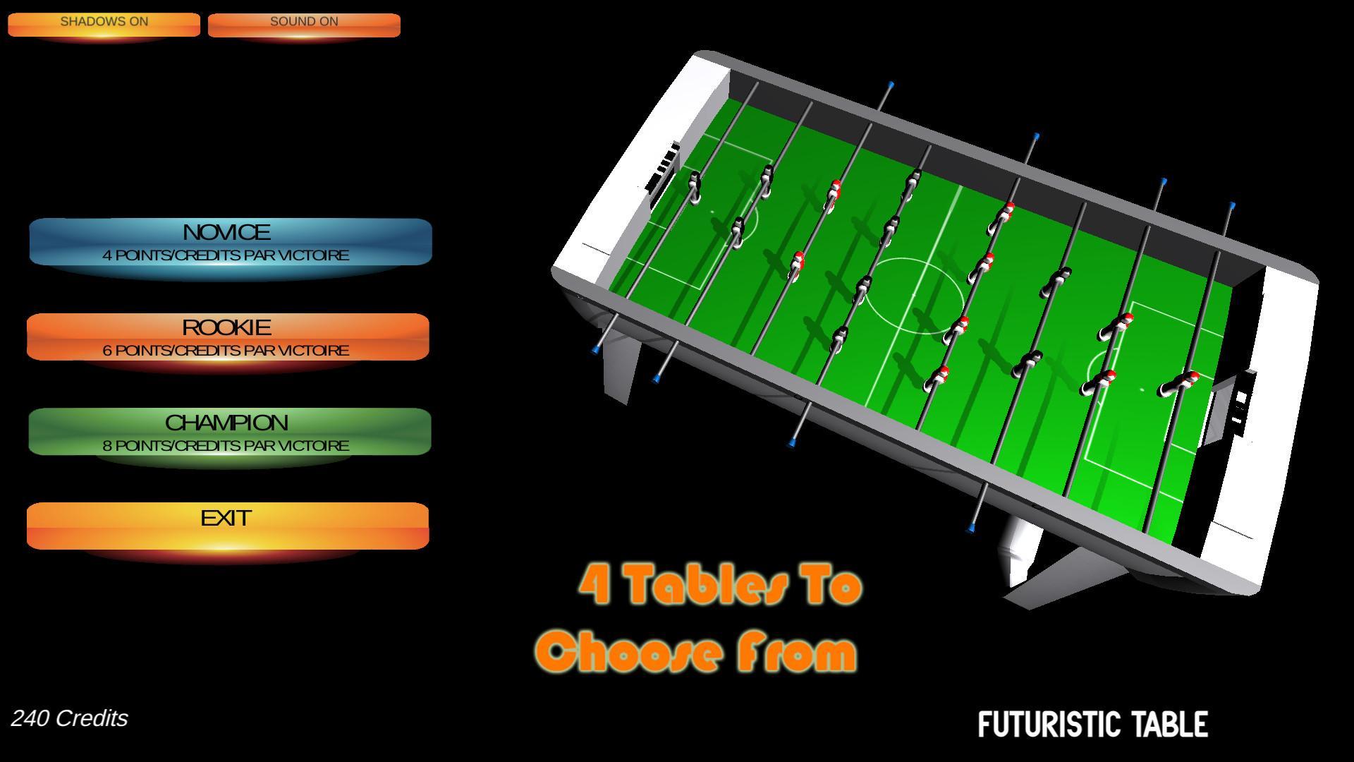 Table Soccer Foosball 3D