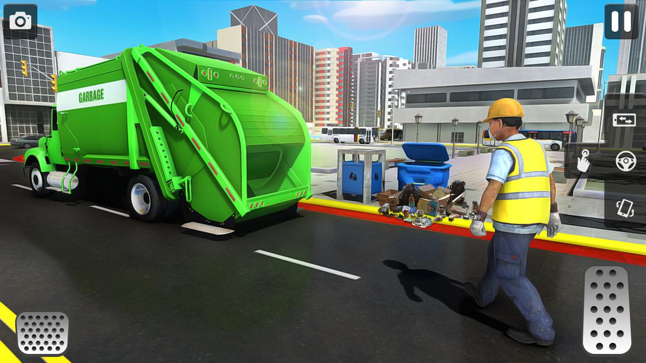 City Trash Truck Simulator: Dump Truck Games