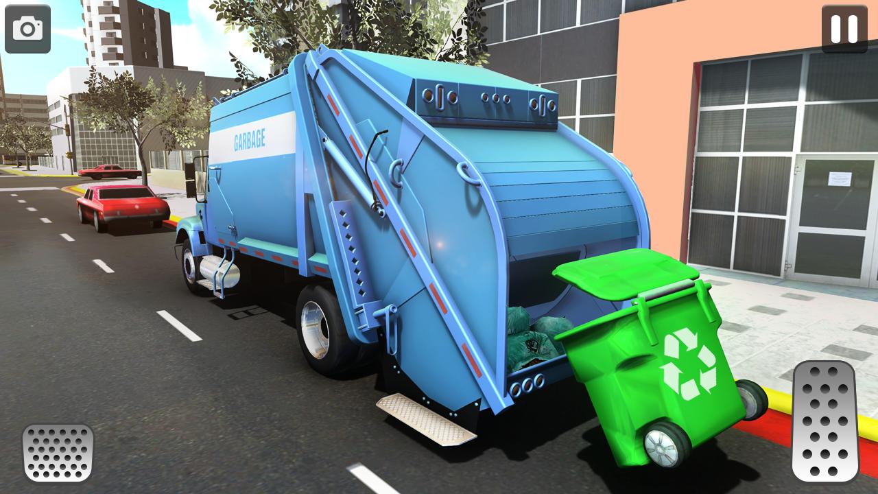 City Trash Truck Simulator: Dump Truck Games