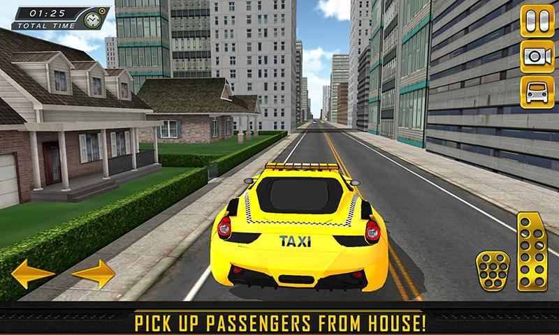 City Modern Airport Taxi Rush